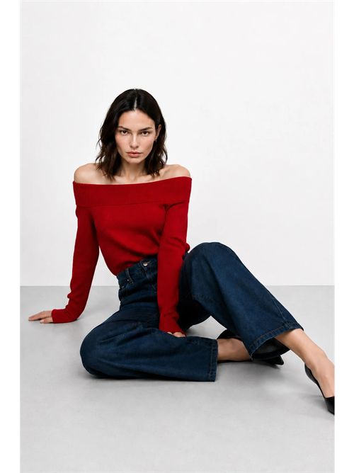 Maglia da donna con spalle scoperte e maniche lunghe KOCCA | MELUSINE/10071
